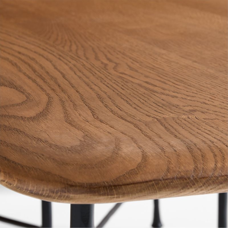 Brussels 88" Solid Oak Wood Dining Table - Image 1