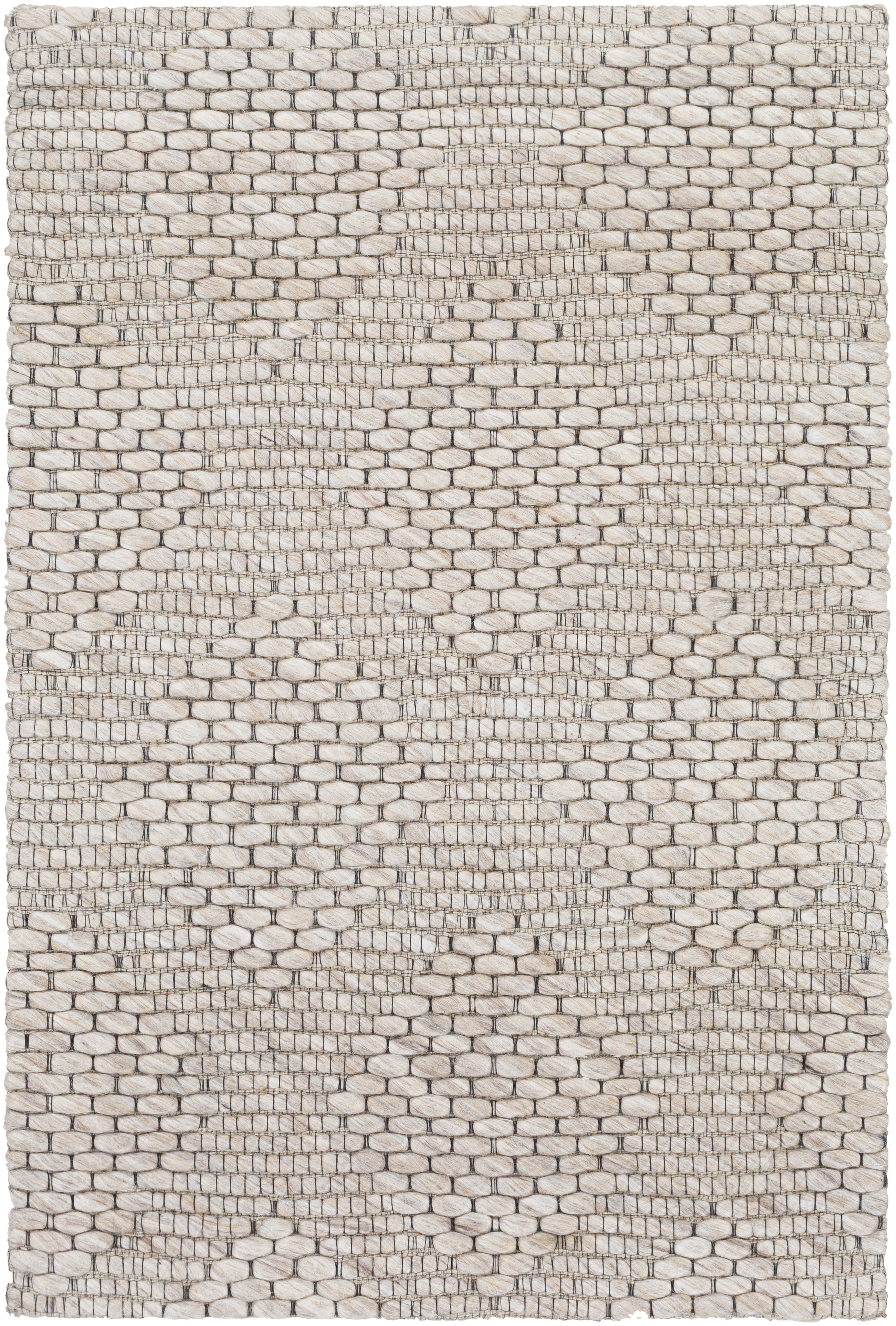 Colarado Beige Indoor 8'10" x 12' Handmade Rug - Image 0