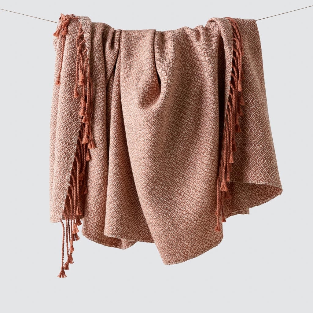 The Citizenry Lirio Alpaca Throw | Clay - Image 0