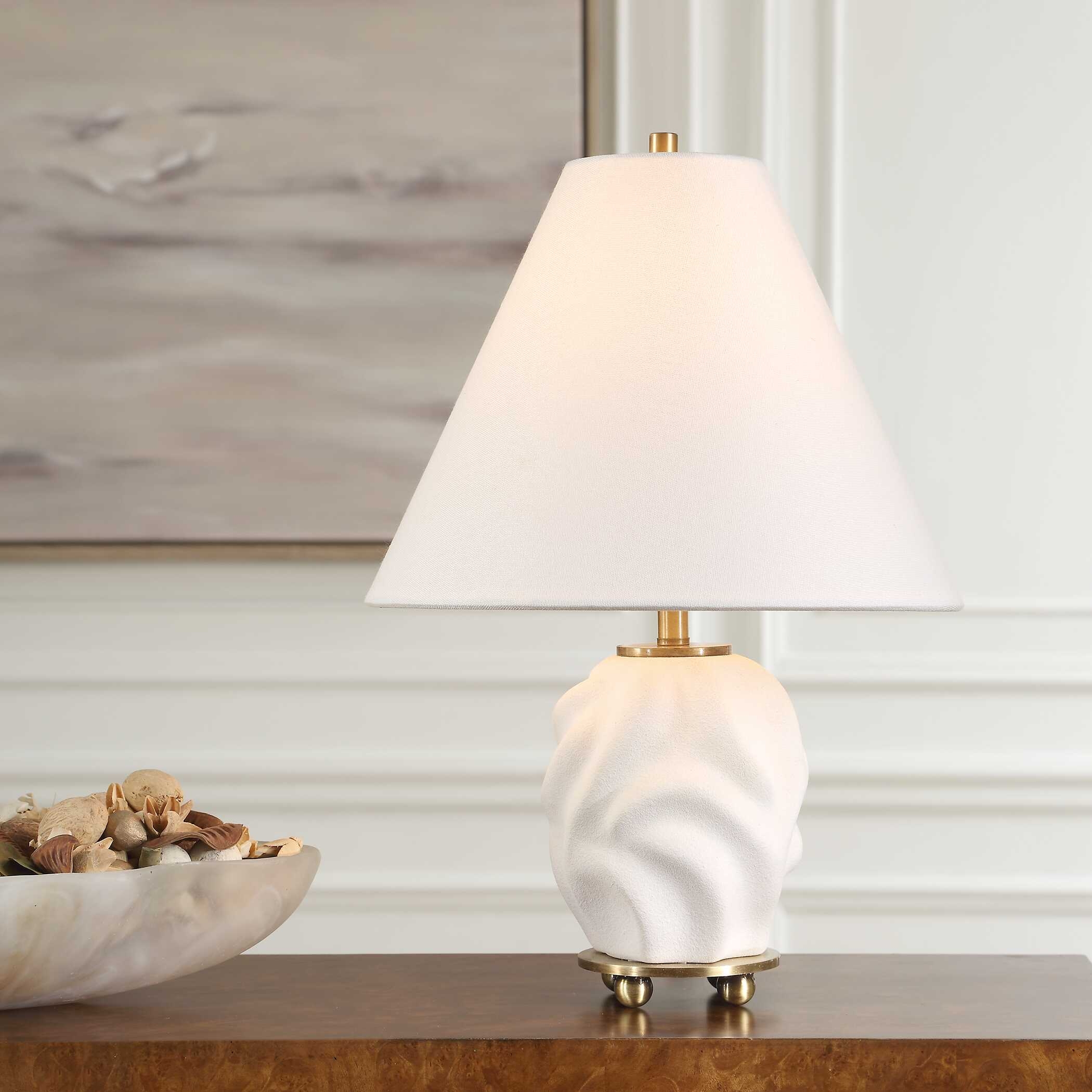 Bora White Accent Lamp - Image 1