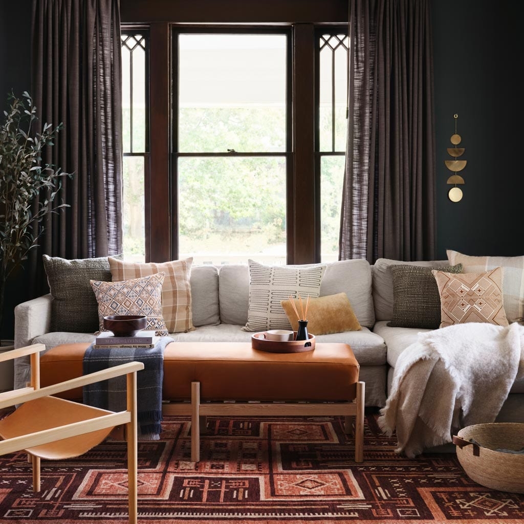 The Citizenry Palmera Pillow | Stone Blue - Image 8