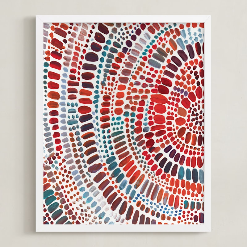 Fire Ripple Drop Limited Edition Fine Art Print 1 - Image 0