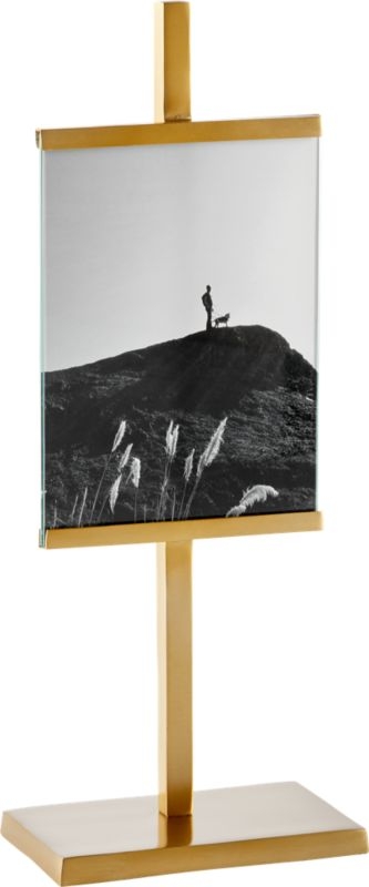 Rothko Brass Horizontal Picture Frame 5"x7" - Image 3
