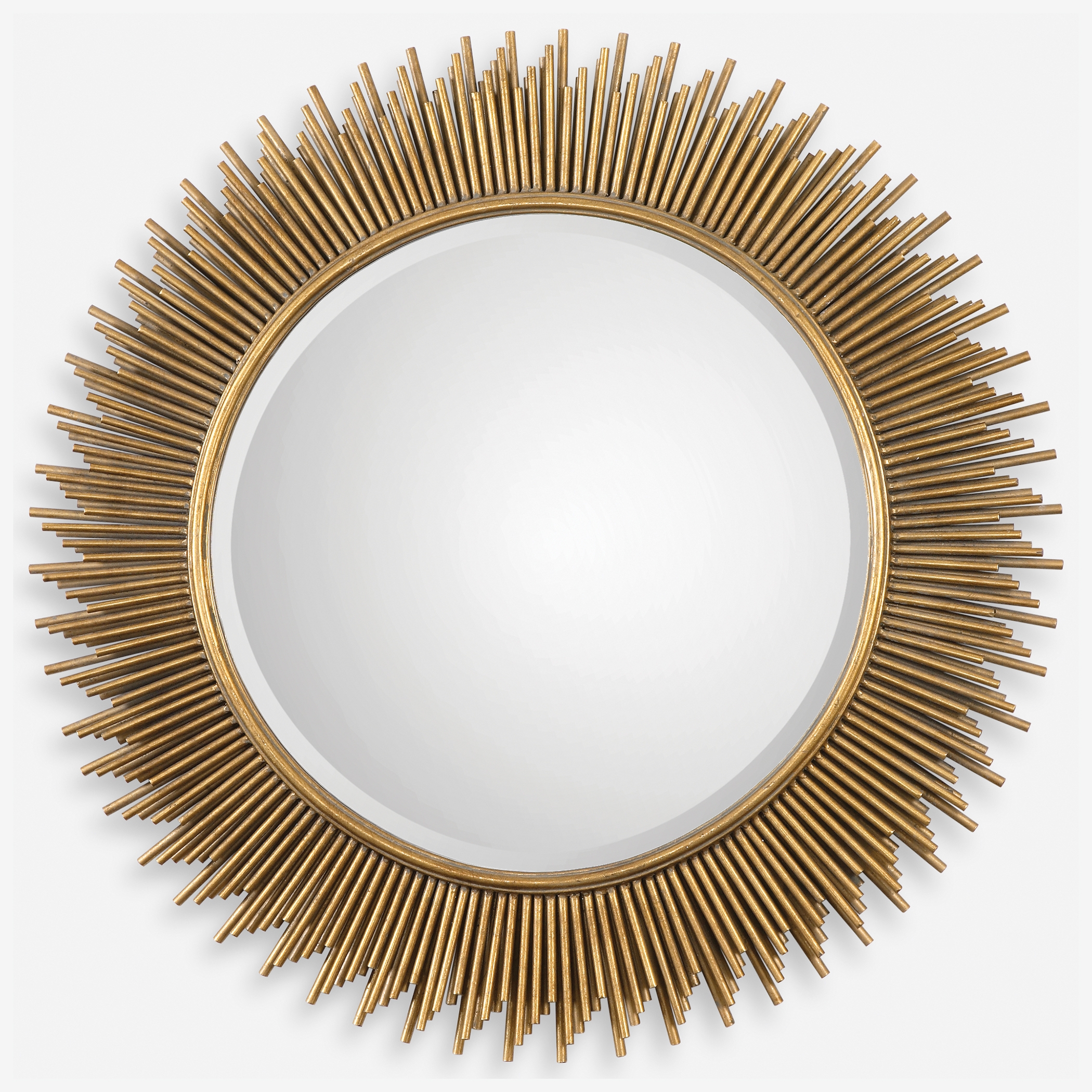 Marlo Round Gold Mirror - Image 0
