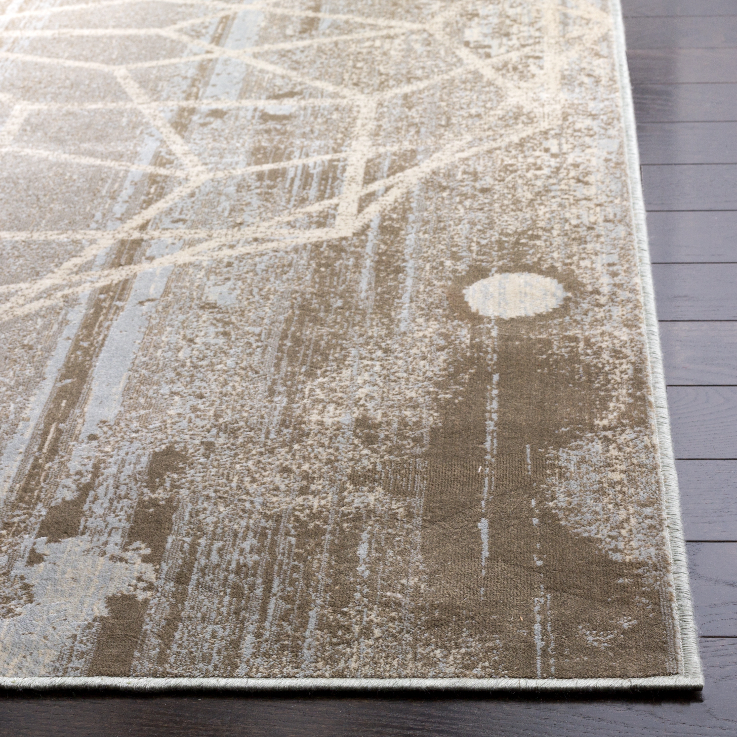 Arlo Home Woven Area Rug, CNV752-5770, Beige/Multi,  5' 3" X 7' 6" - Image 2