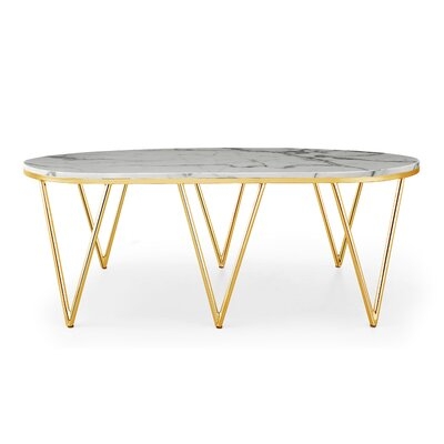 Jesup Marble Coffee Table - Image 0