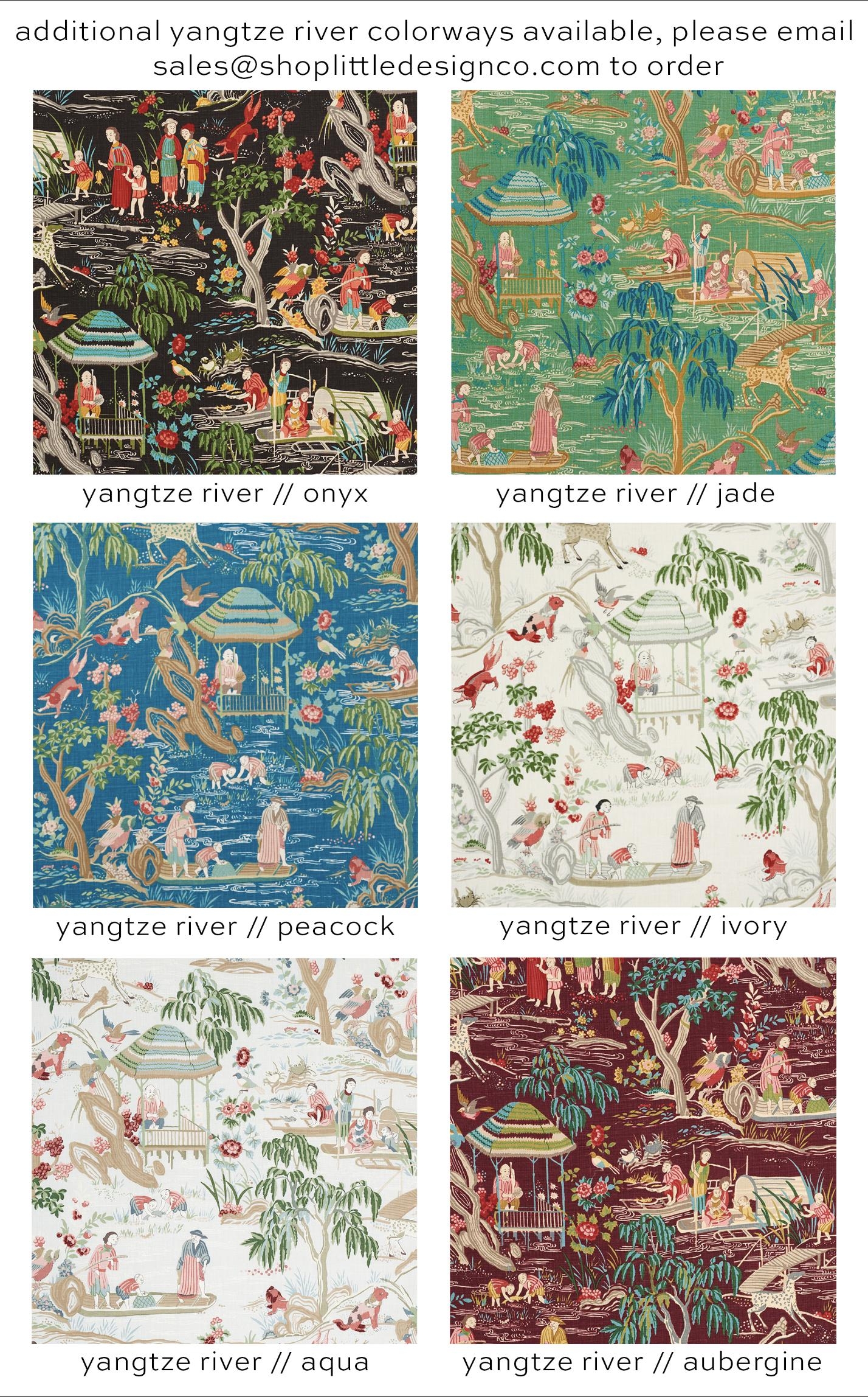 THE BOLSTER :: YANGTZE RIVER // AUBERGINE | SCHUMACHER - TWIN // 9" X 24" - Image 5