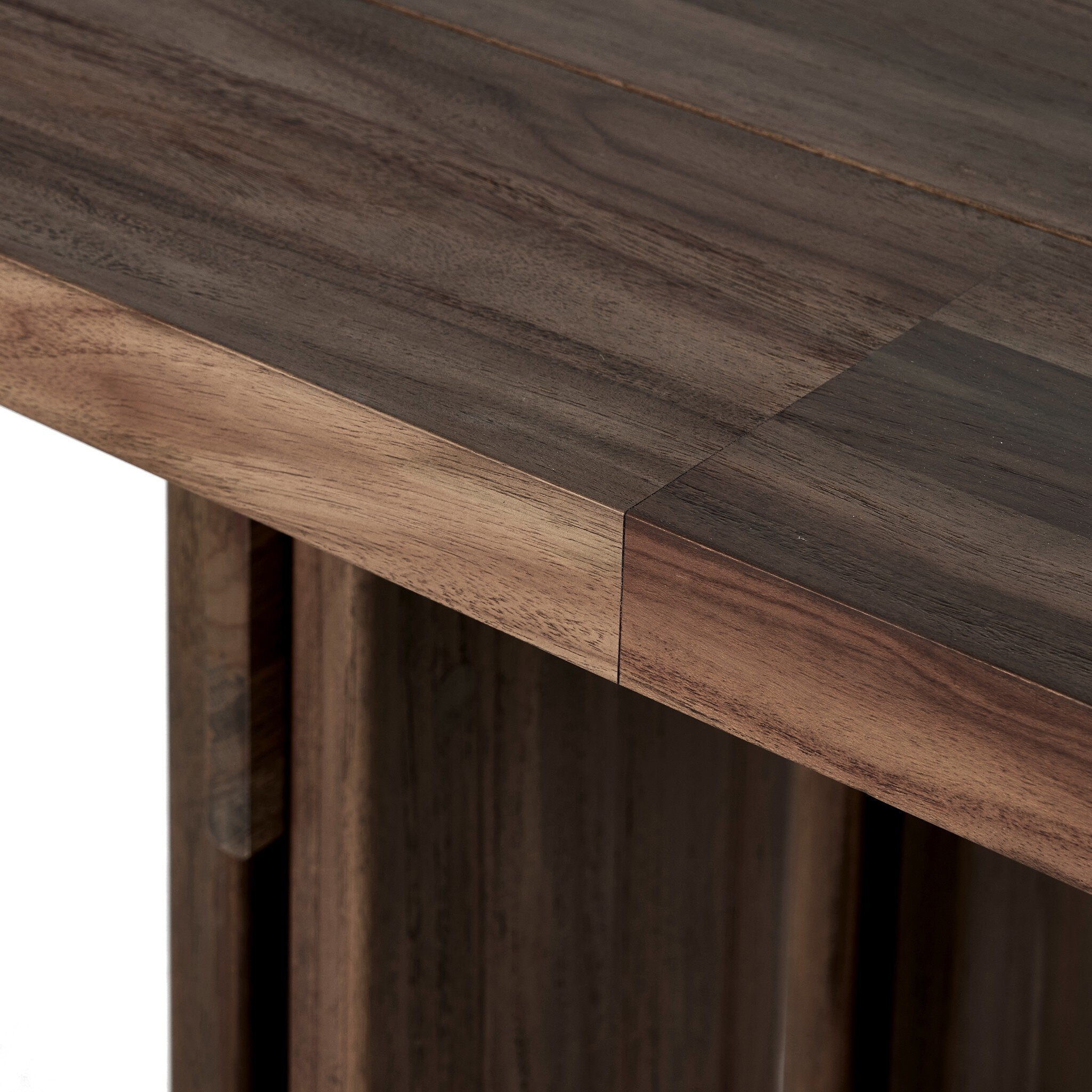 Railay Outdoor Dining Table 96" - Stained Toasted Brown-FSC - Image 10