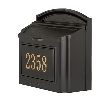 Wall Mailbox Package, Black - Image 5