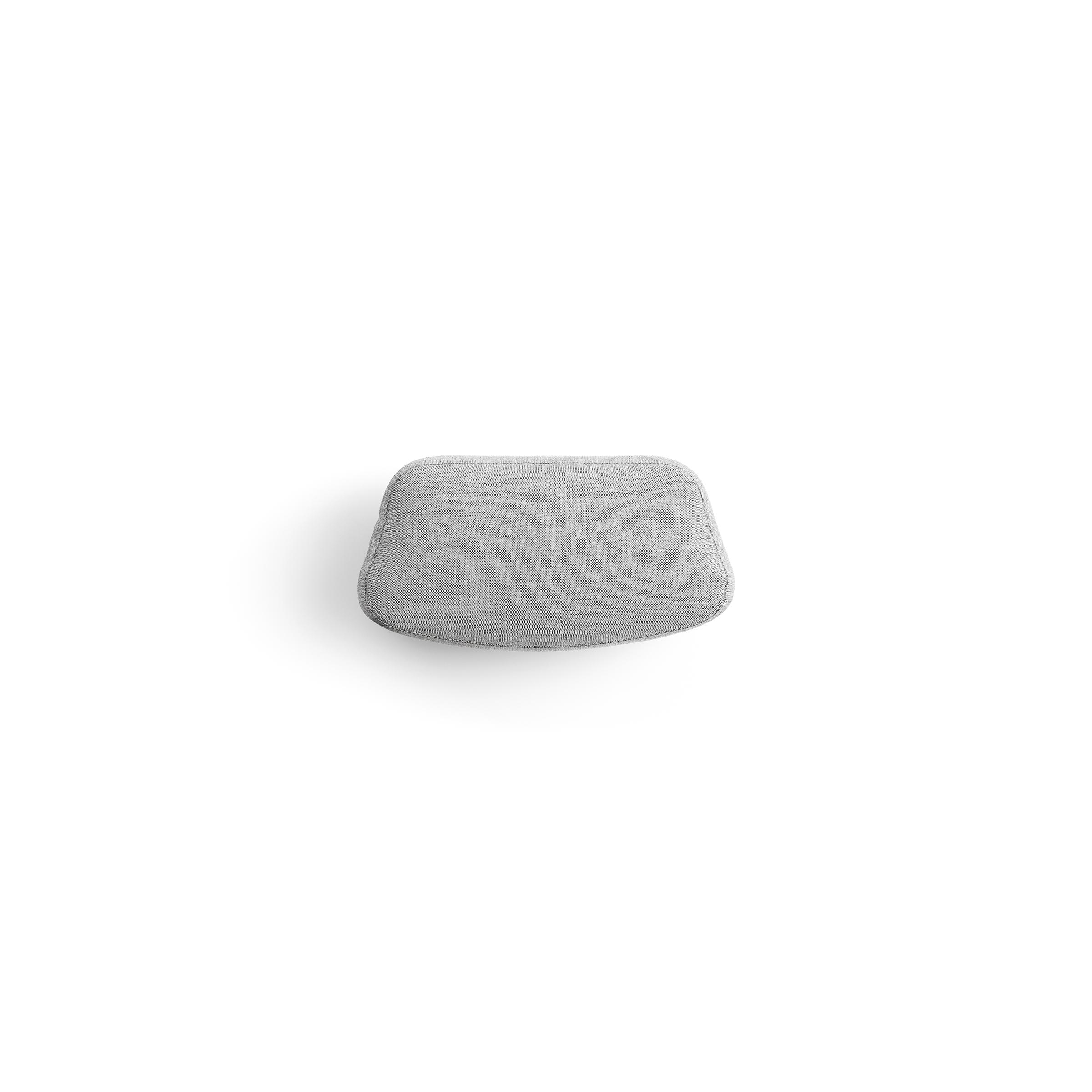 Vesper Lumbar Pillow - Stone Grey - Performance Basketweave - Image 0