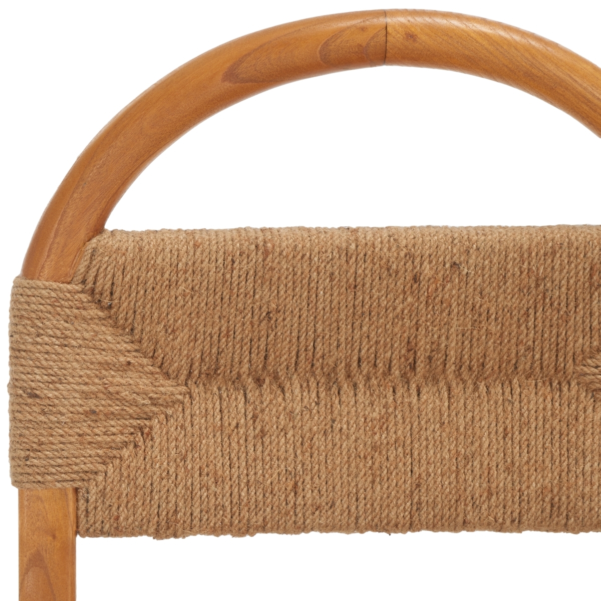 Ottilie Dining Chair - Brown / Natural - Safavieh - Image 3