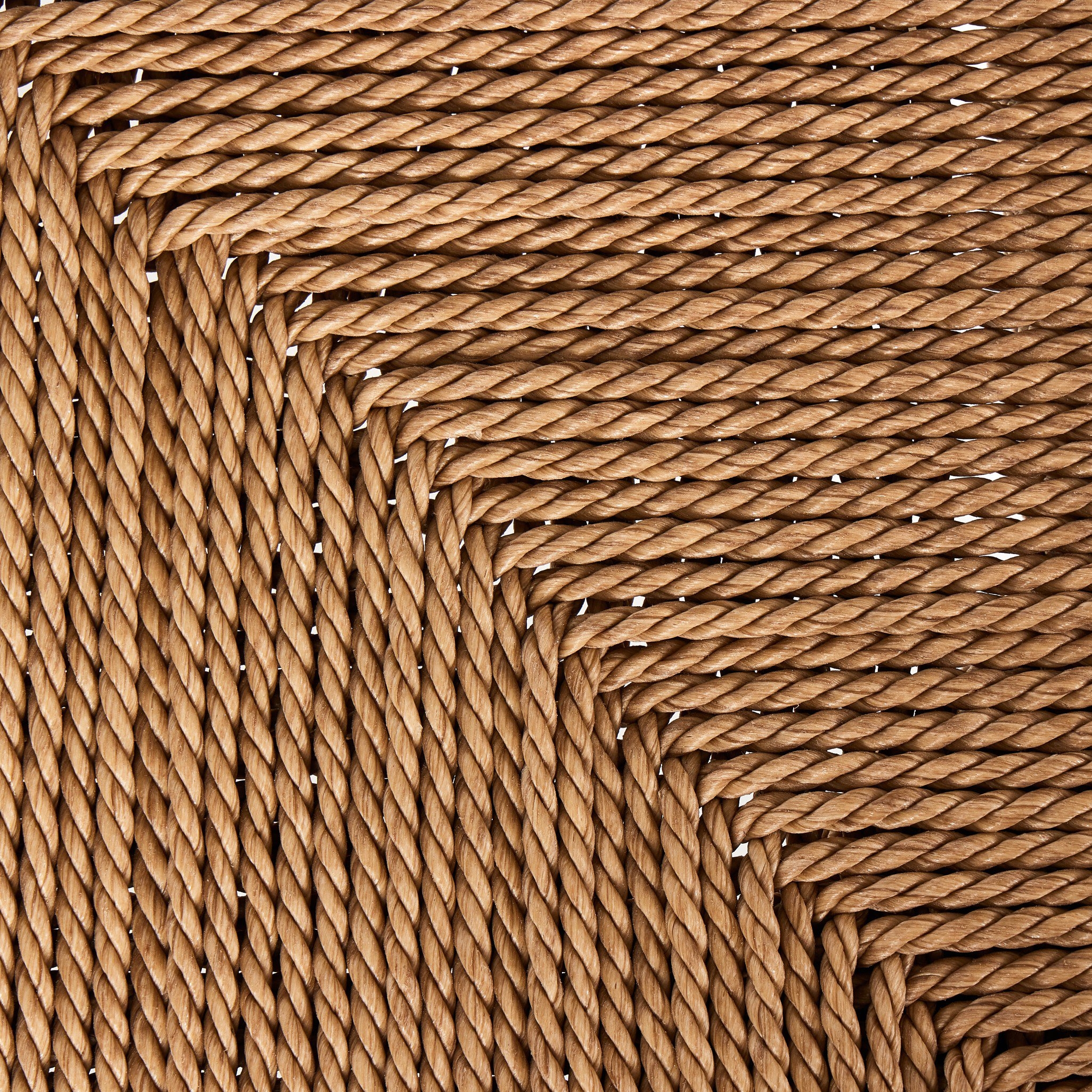 Ladder Back Outdoor Dining Chair - Textured Natural - Image 9