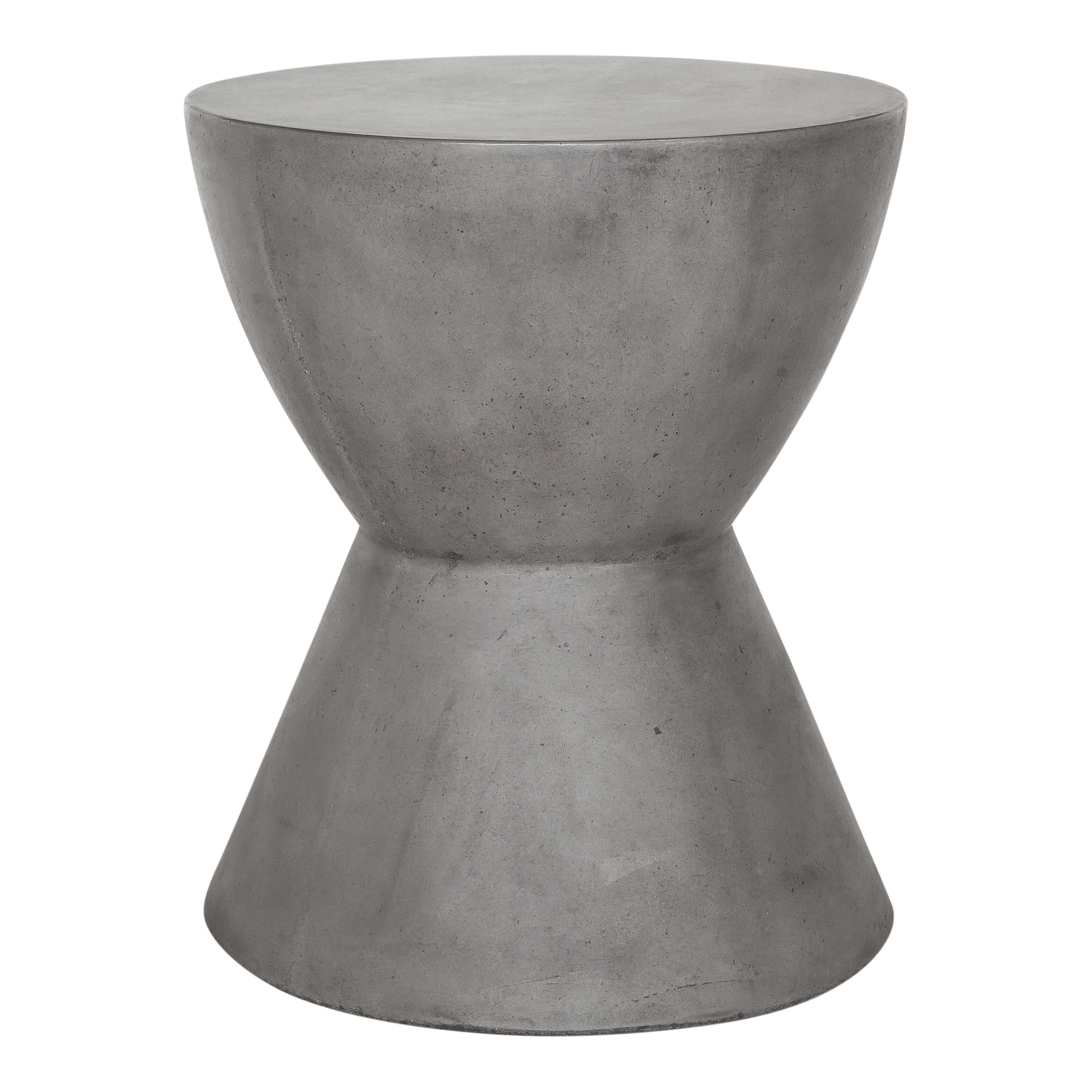 Hourglass Outdoor Stool Dark Grey - Image 0