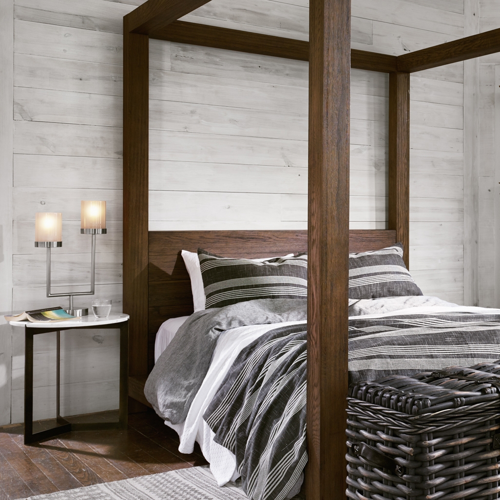 Kiva End Table - Polished White Marble - Image 7