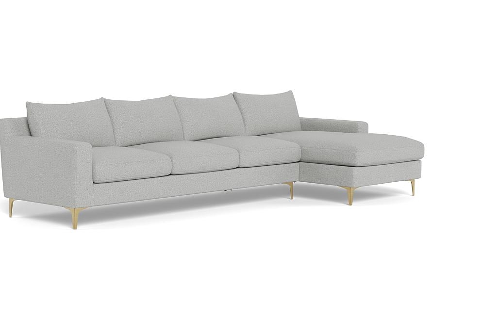 Sloan 4-Seat Right Chaise Sectional - Image 1