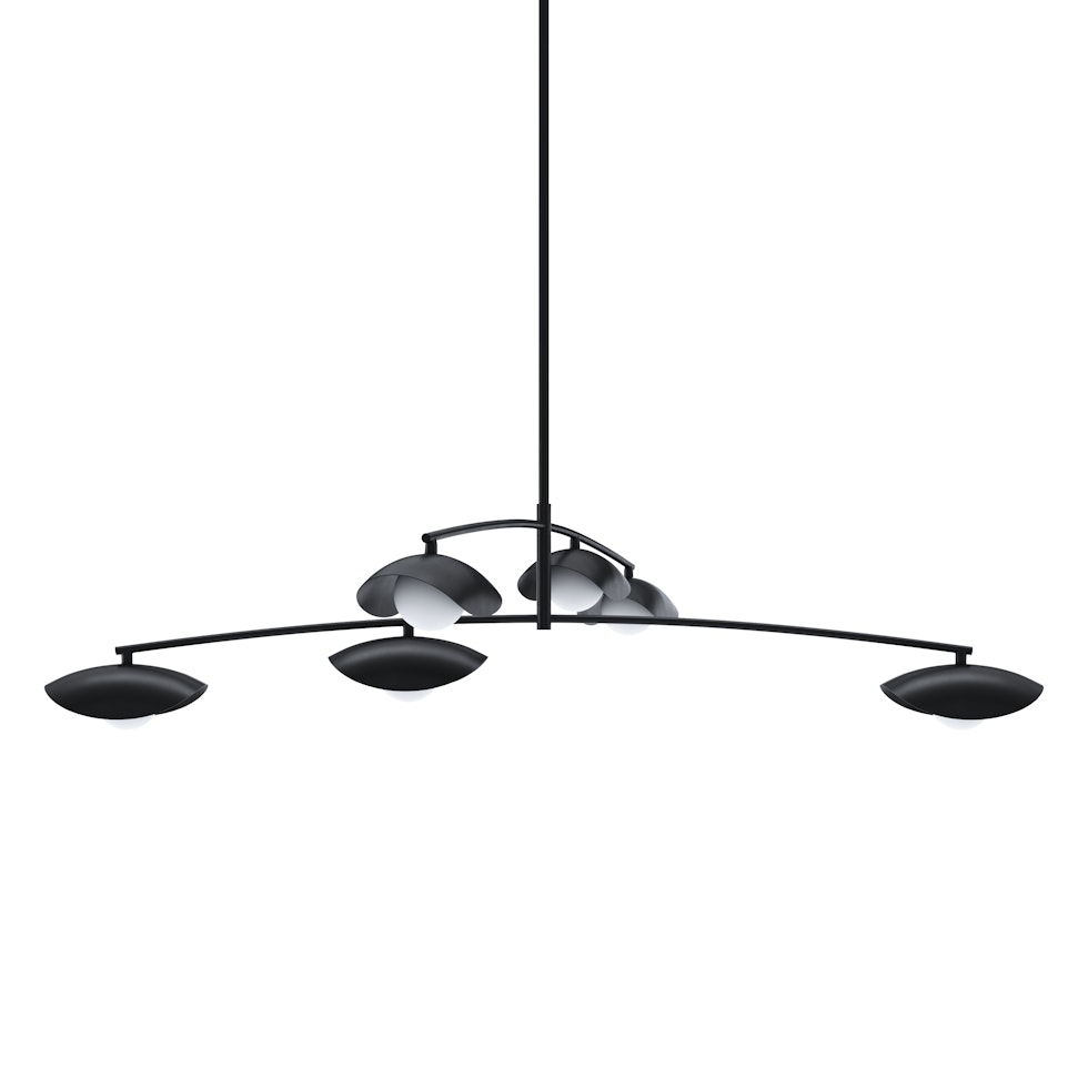 Coy Chandelier - Black  - Image 1