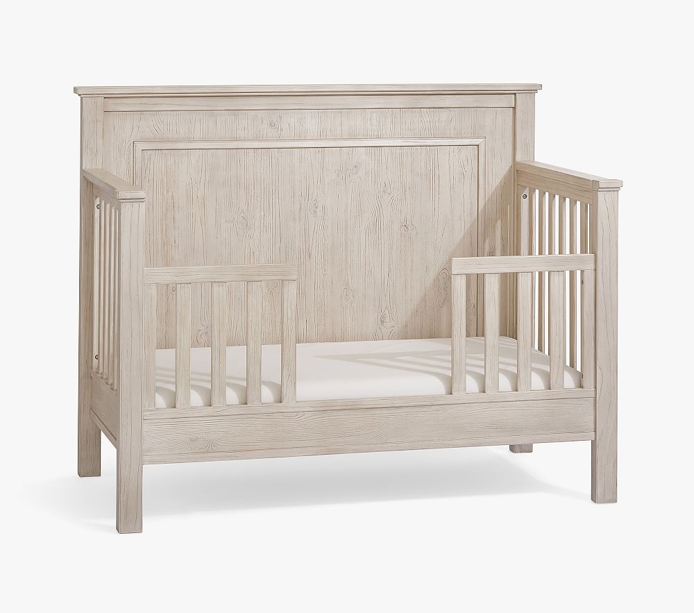 Fillmore 4-in-1 Toddler Bed Conversion Kit, Weathered White, UPS - Image 0