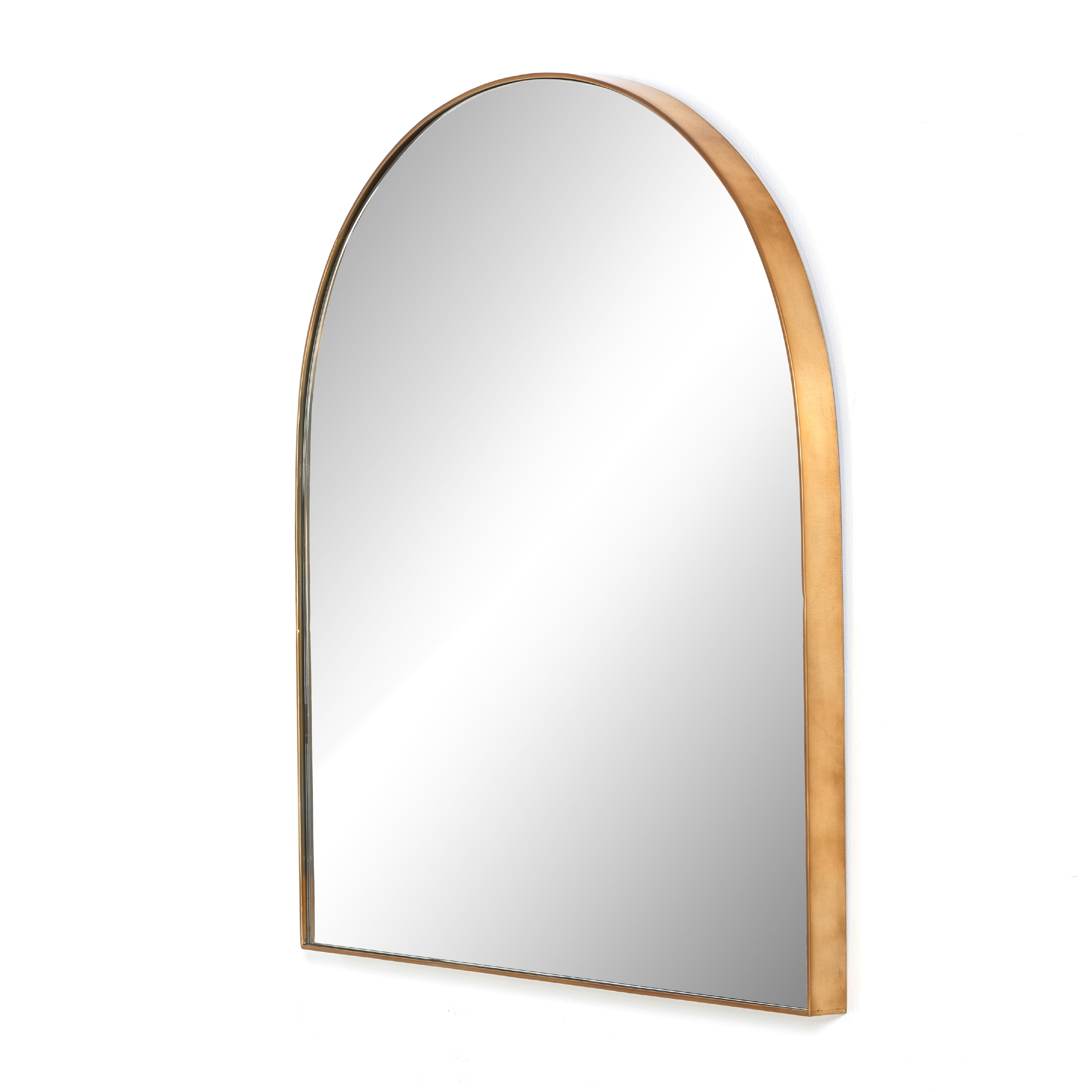 Georgina Wide Mirror-Polished Brass - Image 3