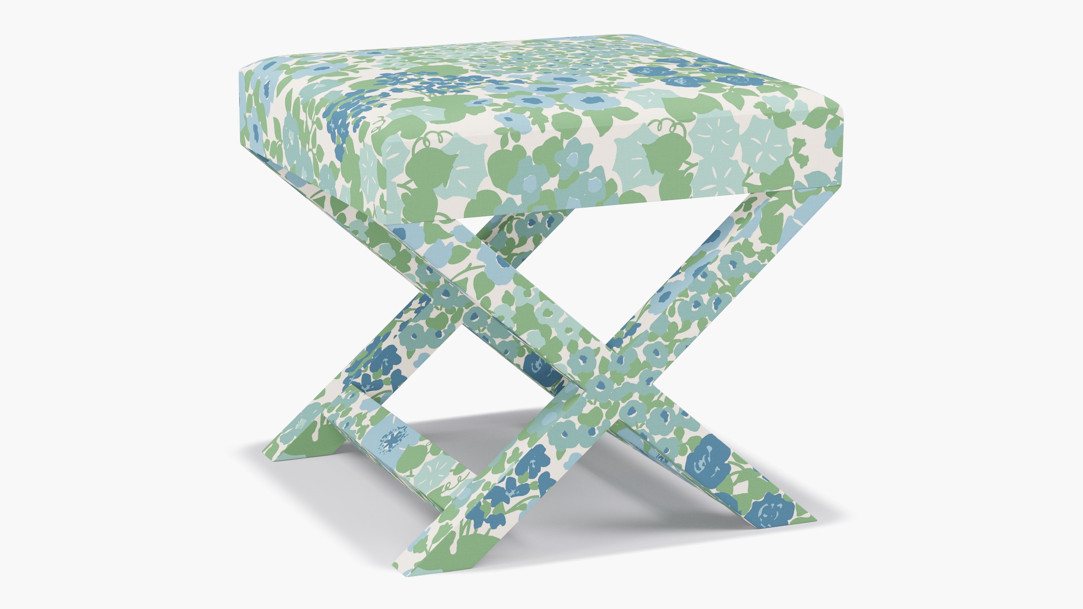 X Bench, Mist Million Flowers - Image 1