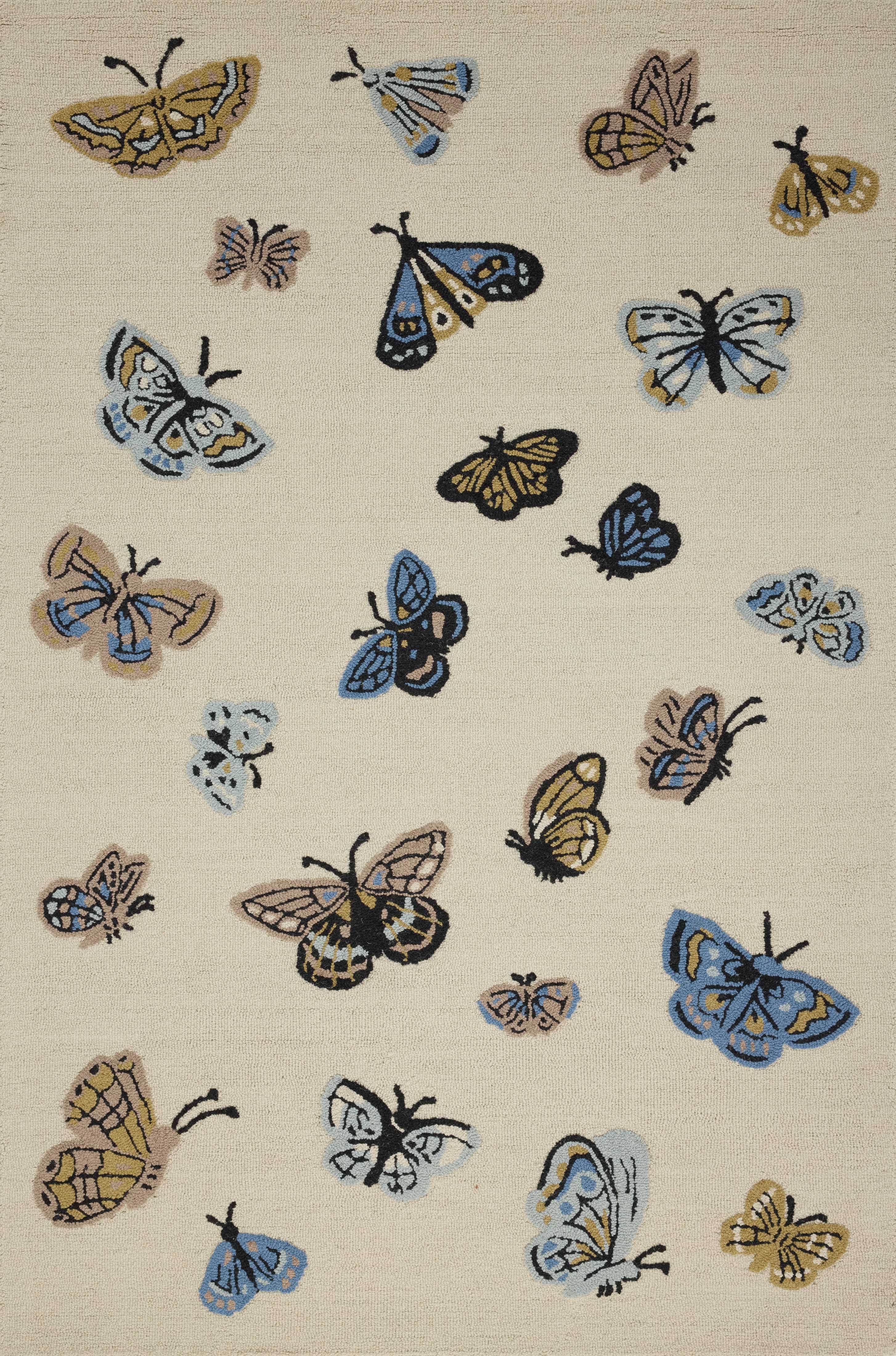 Rifle Paper Co. x Loloi Highgrove Cream 7'-9" x 9'-9" - Image 0