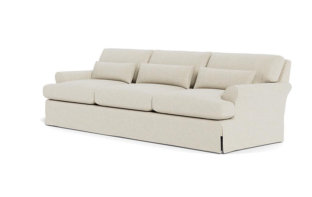 Maxwell Slipcovered 3-Seat Sofa by Apartment Therapy - Image 2