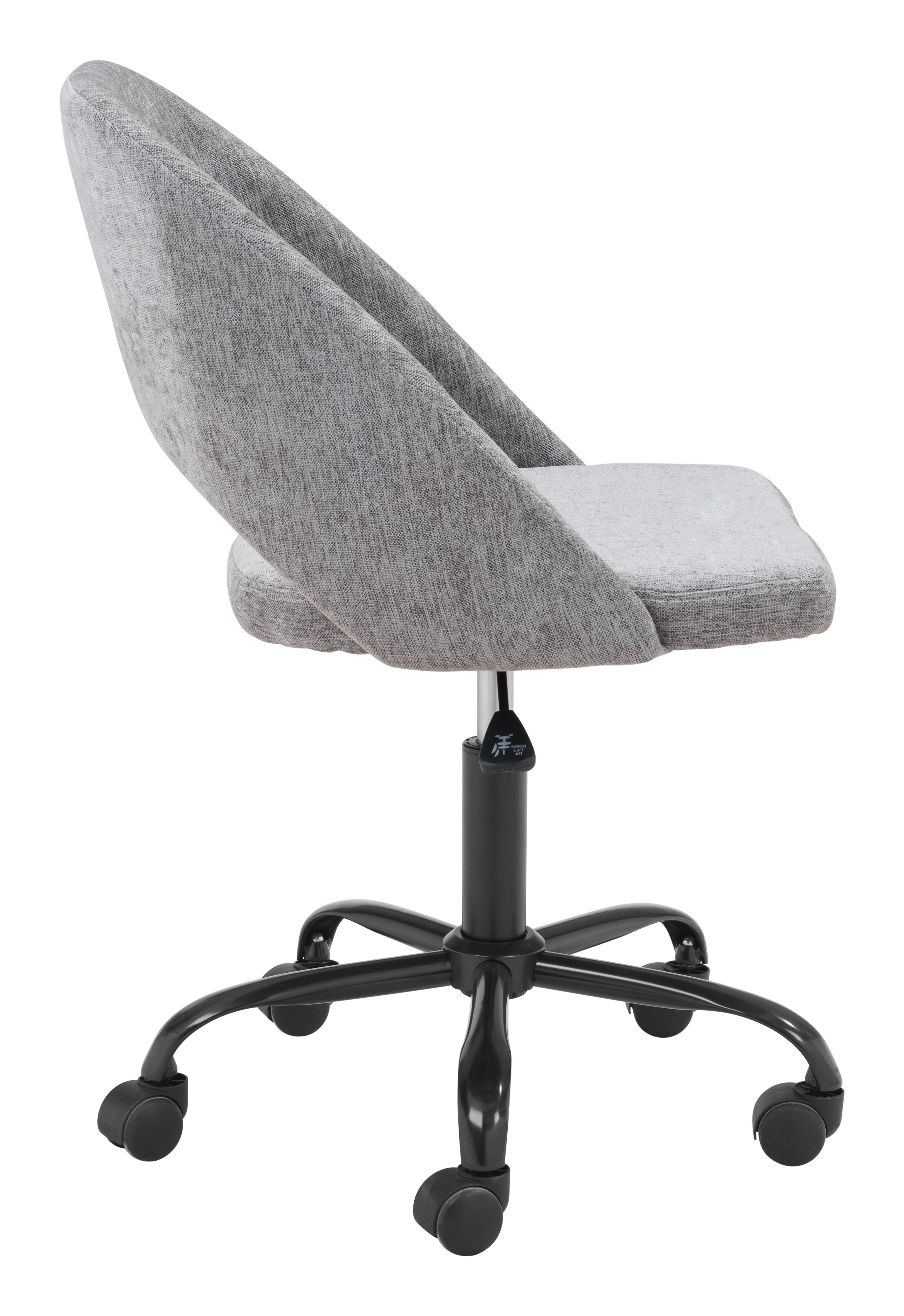 Treibh Office Chair, Gray - Image 1