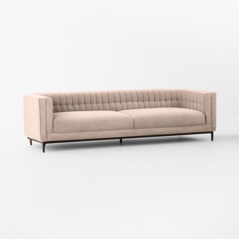 Ambroise 104" Wooly Sand Sofa - Image 4