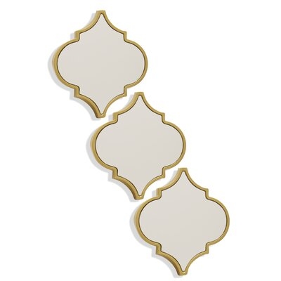 Poulos Mirror, Set of 3 - Image 0
