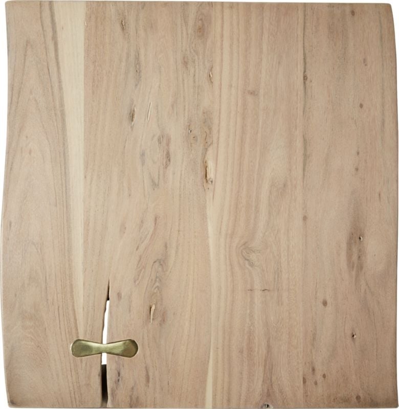 Blanche Bleached Acacia Side Table - Image 5