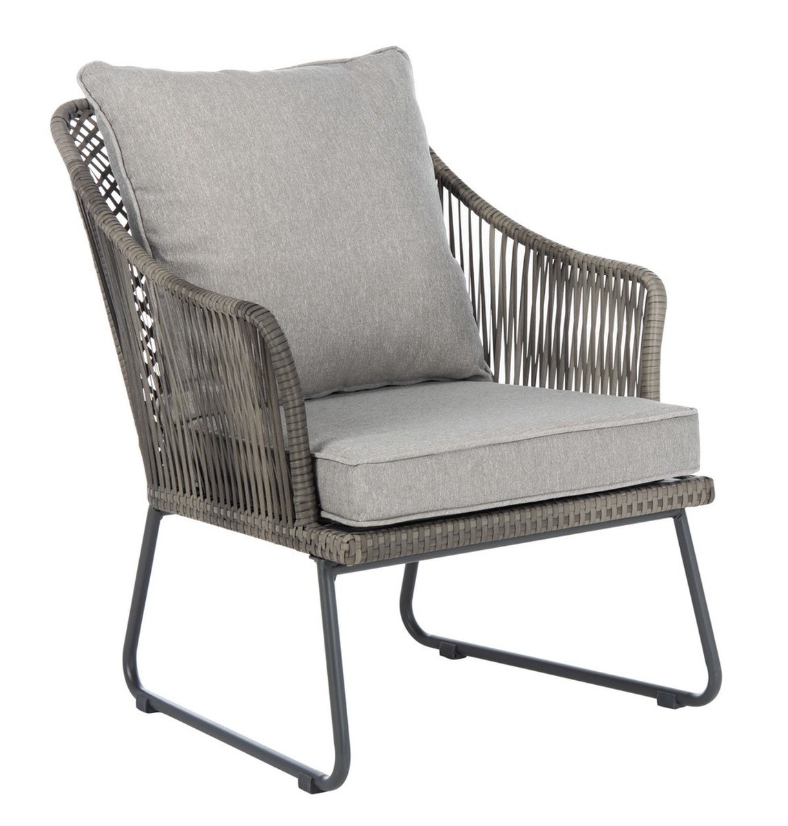 Jensen 3 Pc Lounge Set - Grey/Grey - Safavieh - Image 6