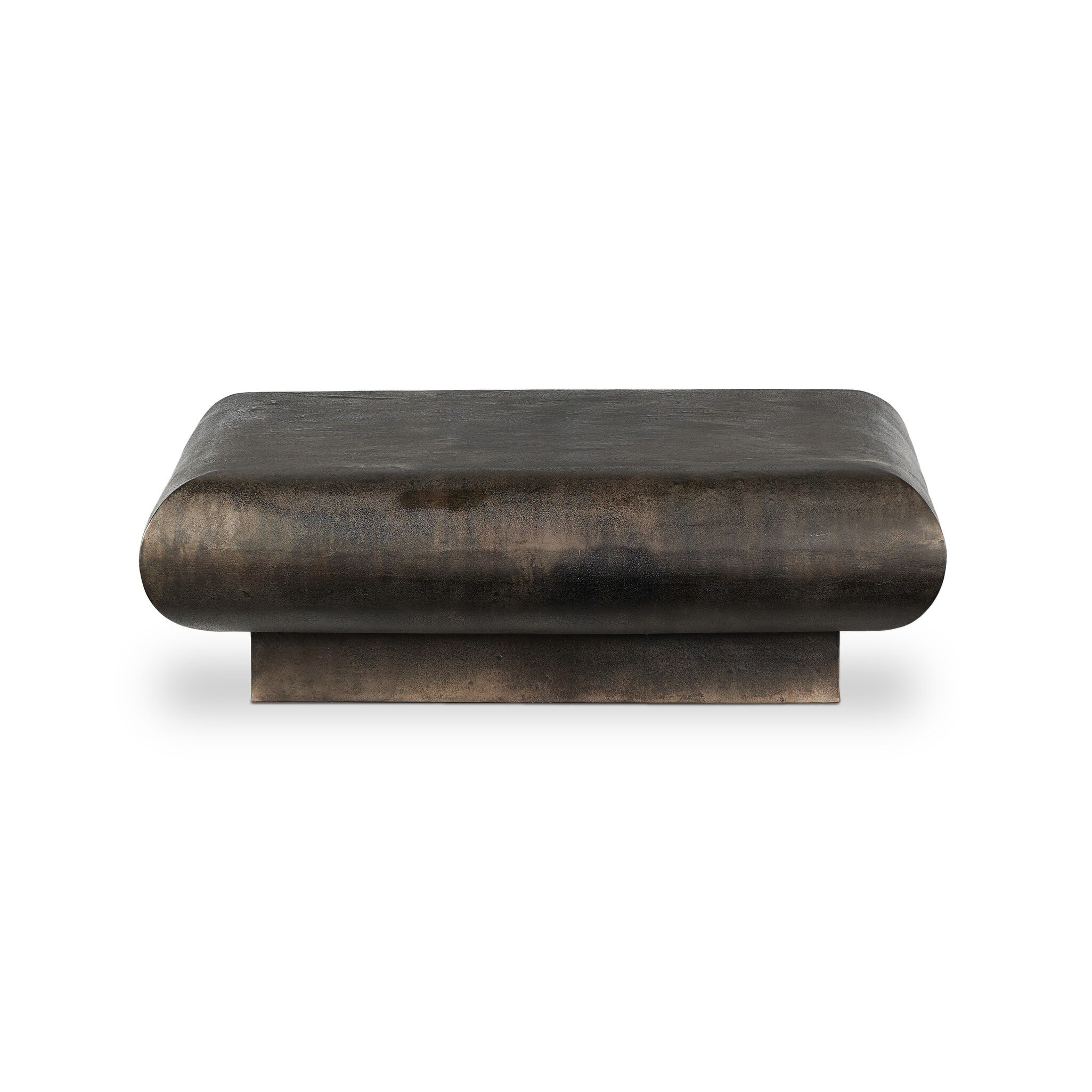Ambra Outdoor Coffee Table - Distressed Bronze - Image 2