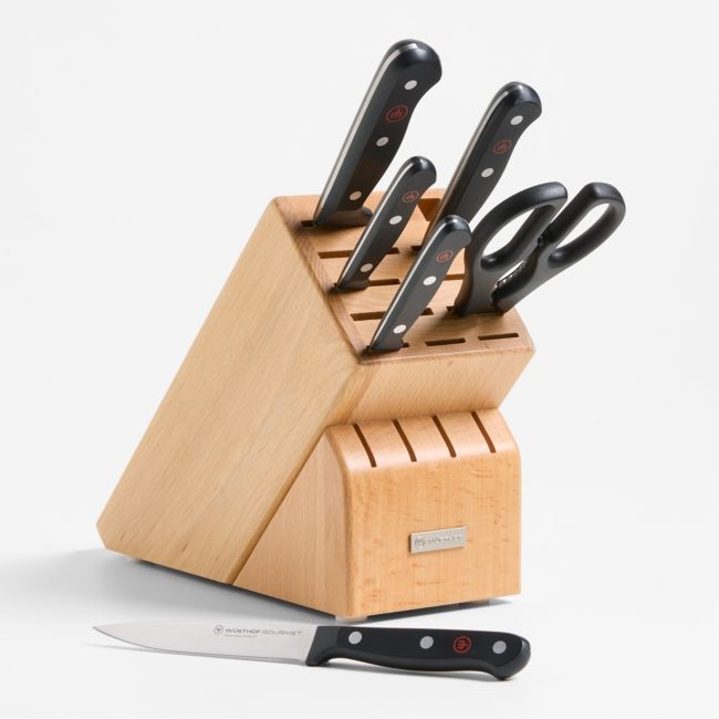 Wusthof ® Gourmet 7-Piece Knife Block Set - Image 0