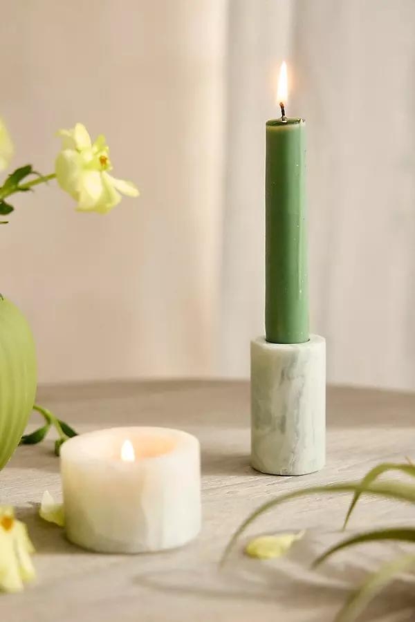 Minimalist Stone Votive, Blue Onyx - Image 0