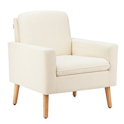 Melita 30" W Linen Blend Armchair - Image 0