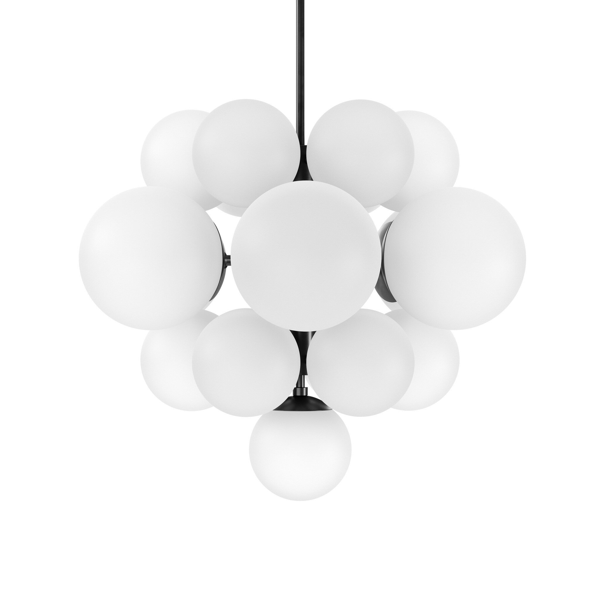 Nova Chandelier - Black Gunmetal - Image 0