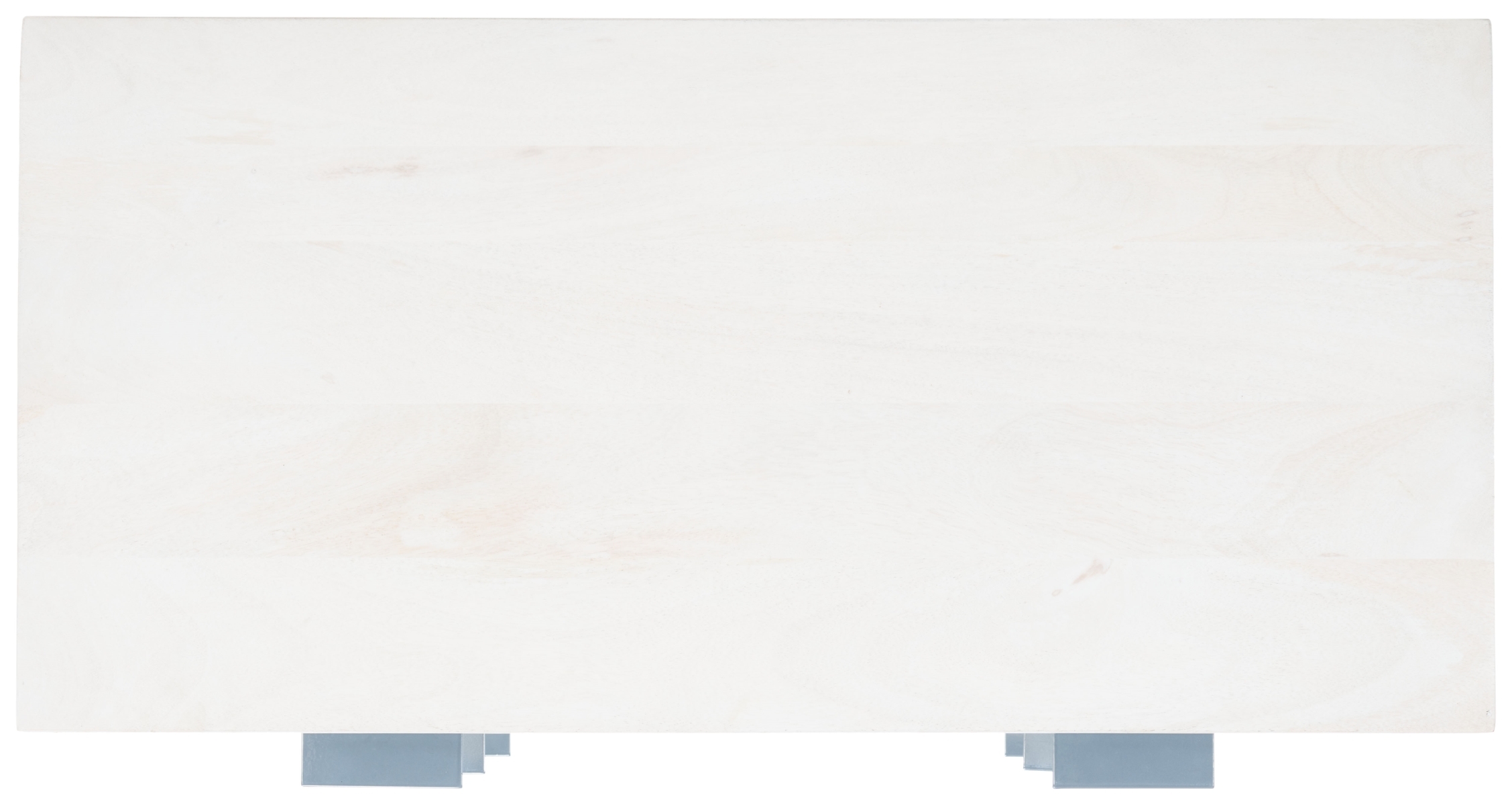 Zinnia 3 Drawer Chest - White Washed / Silver - Safavieh - Image 5