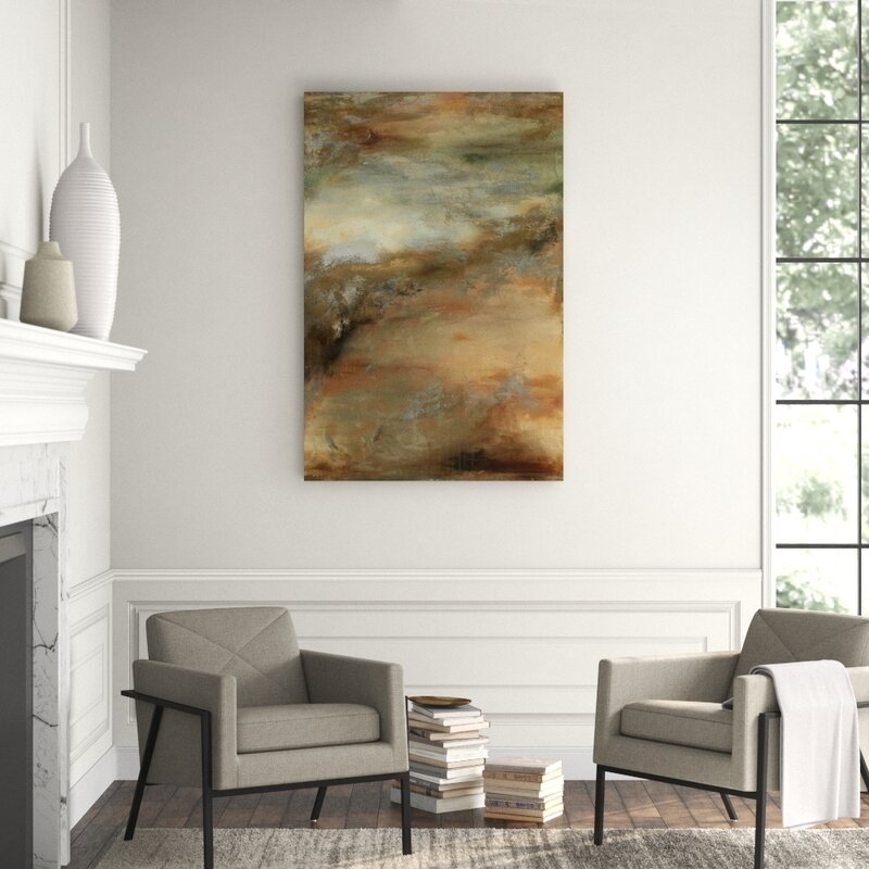 Chelsea Art Studio Terra by Beverly Fuller - Wrapped Canvas Painting - Image 0