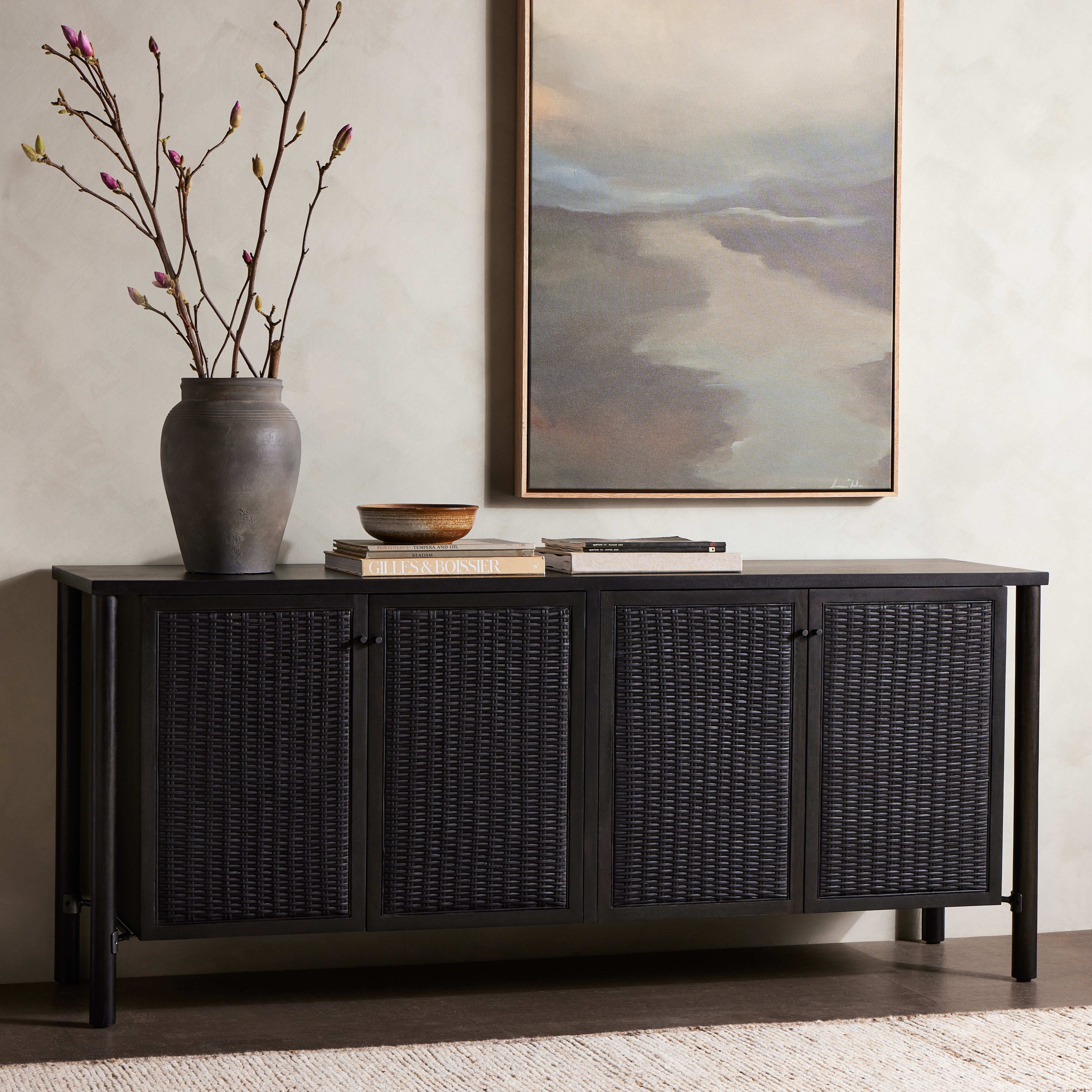 Veta Sideboard-Black Cane - Image 16