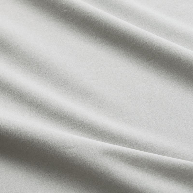 Mellow Sterling Organic Cotton Full/Queen Duvet Cover - Image 5