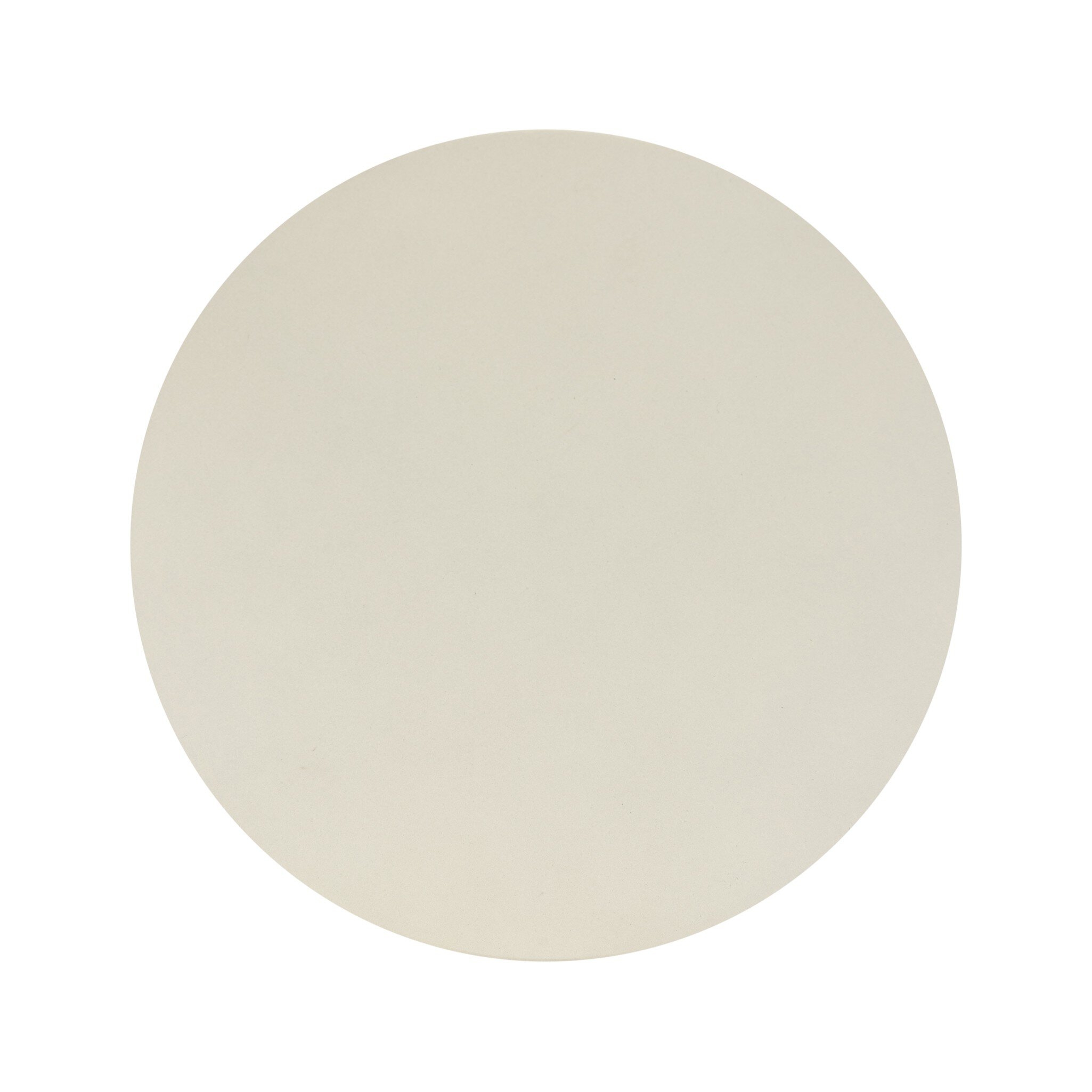 Ivan Round End Table - White Concrete - Image 4