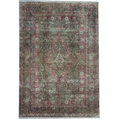 One-of-a-Kind Avalon Hand-Knotted Brown 5'7" x 8' Area Rug - Image 0