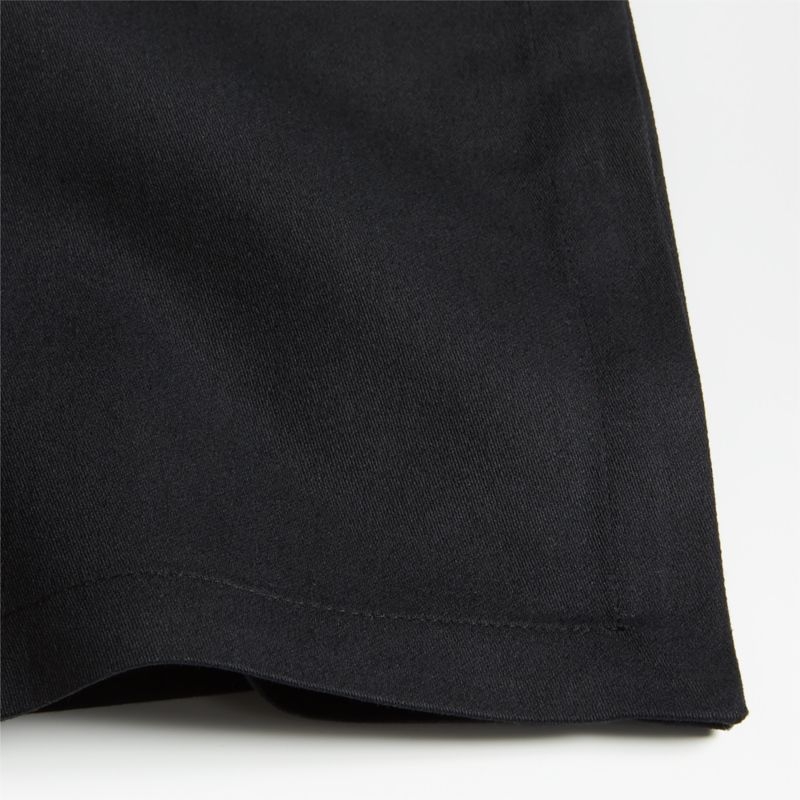 Aspen Ink Black Organic Cotton Napkins, Set of 4 - Image 2