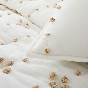 Candlewick Full/Queen Comforter, White - Image 2