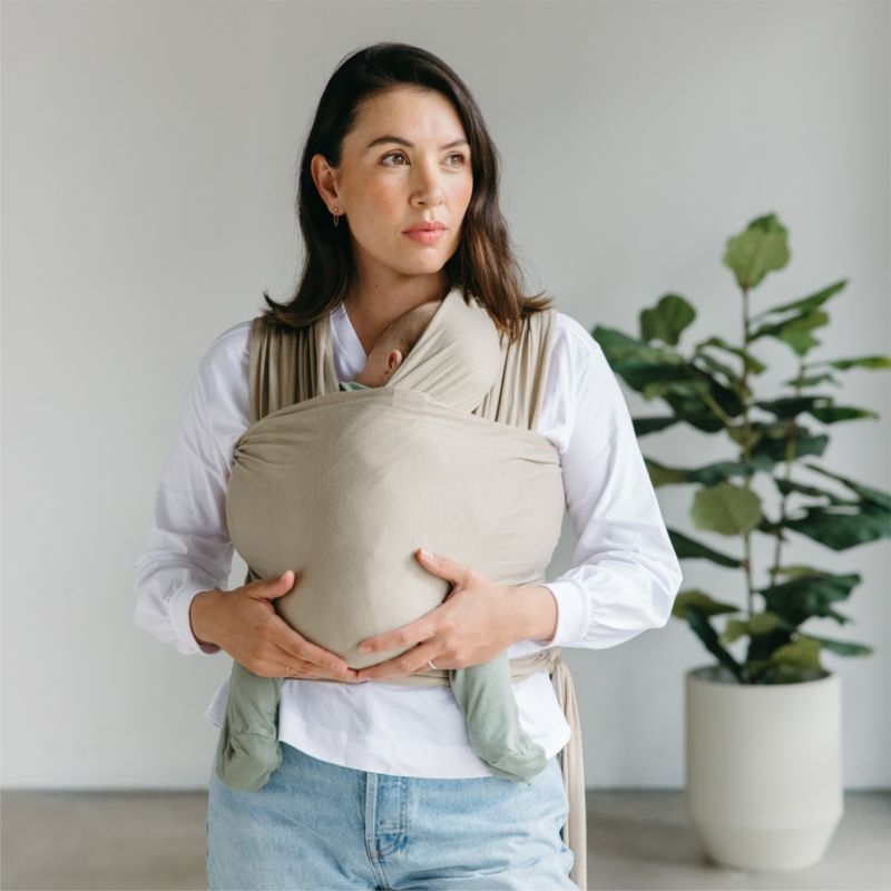 Solly Baby Brown Taupe Baby Wrap - Image 1