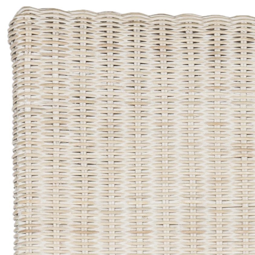 Arjun 18''H Wicker Dining Chair - White Wash - Safavieh - Image 5