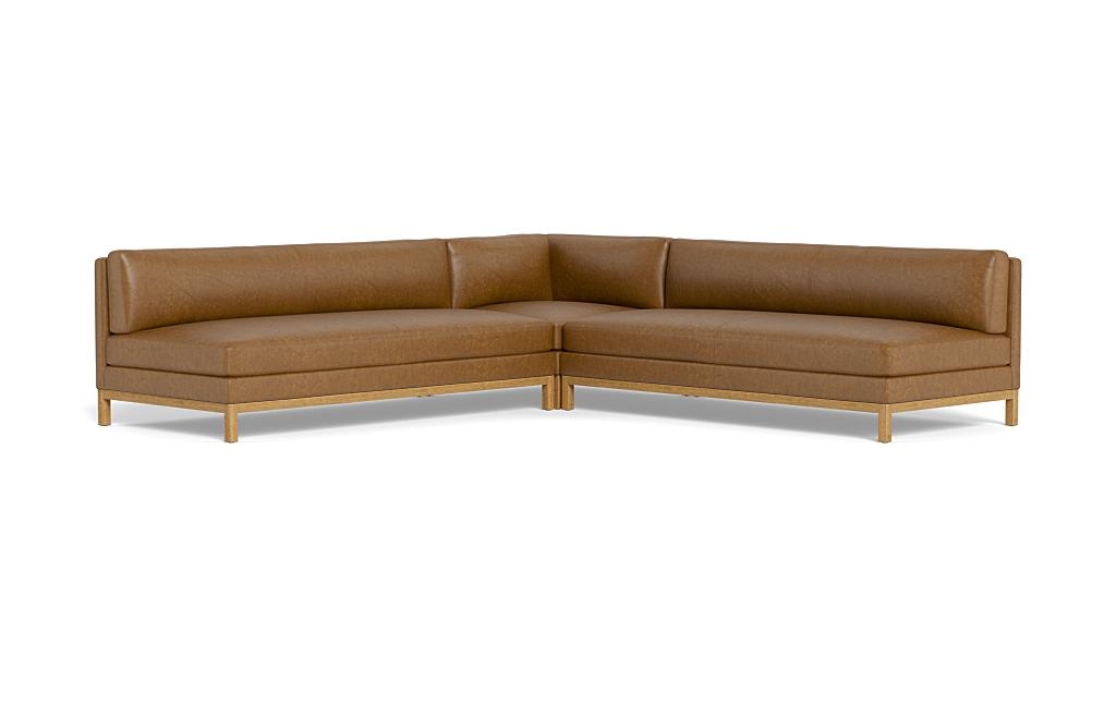 Jasper Leather Corner Sectional - Image 2