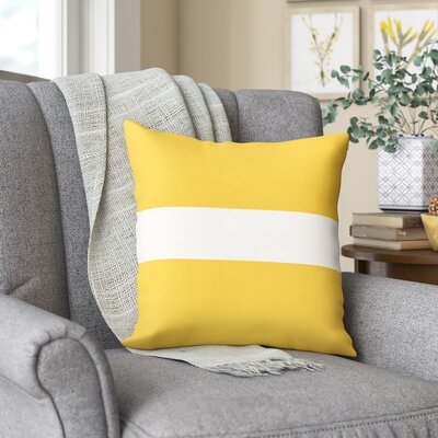 Wokingham Striped Outdoor Pillow Cover & Insert - Image 0