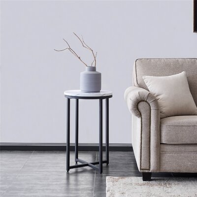 Side Table/End Table, Black - Image 0
