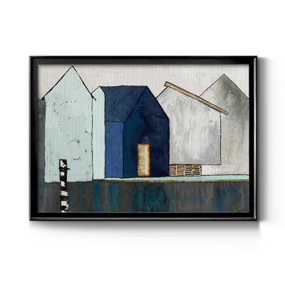 Empty Village Picture Frame Print on Canvas - Image 0