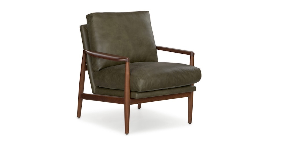 Bavel Charme Green Lounge Chair - Image 0